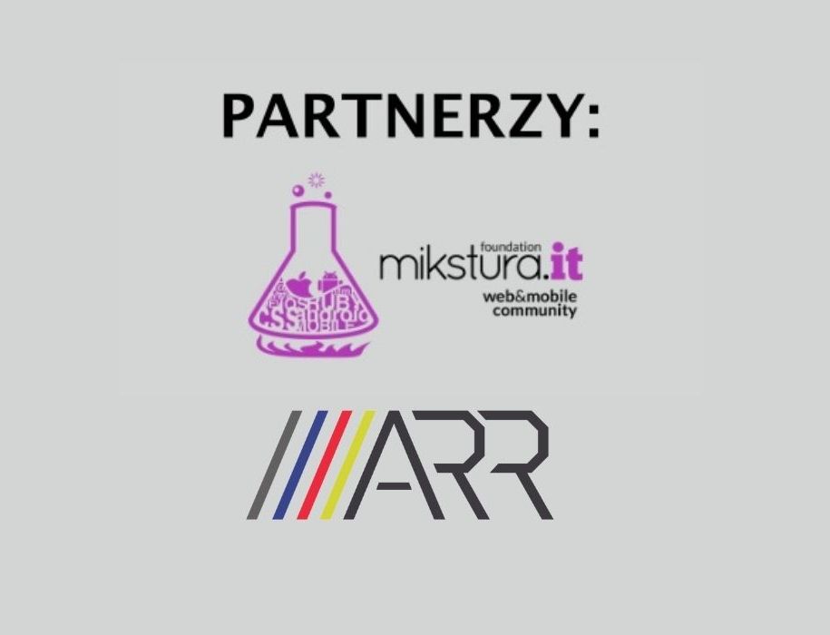 4Experience partner logos: ARR and Mikstura.IT Loga partnerów 4Experience: ARR i Mikstura.IT