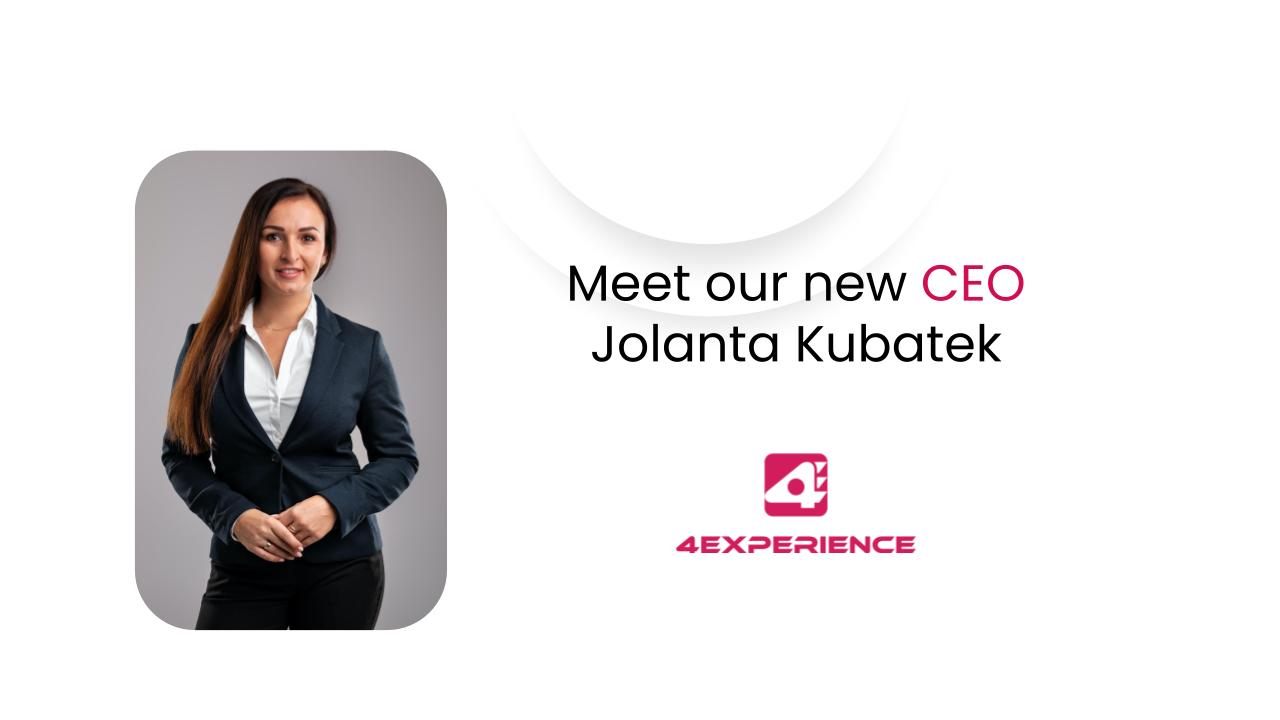 Meet our new CEO - Jolanta Kubatek